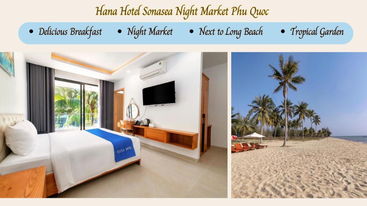 Hana Hotel Sonasea Night Market フーコック エクステリア 写真